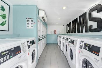 Onsite laundry room
